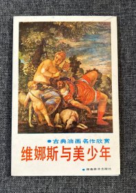维纳斯与美少年(古典油画名作欣赏)，活页卡片共8张