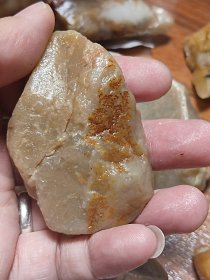 寿山冻石原石 细腻 国石不是白给的 放了十年 没有火气了 能雕个把件 能切章 青田石/练习章料 印章石料篆刻印石摆件 鸡血 昌化巴林寿山62