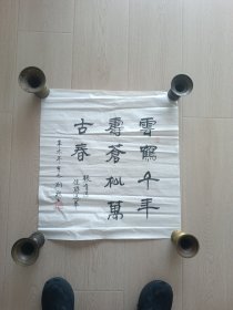 盐城本地书法家书法作品美术字画画国画