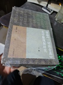 慧琳《一切经音义》文字整理与研究（全二册）