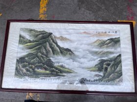 徐少君 山水国画，117×63，只卖画不寄框。