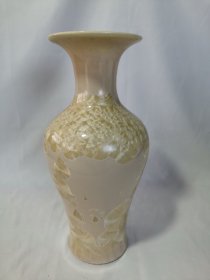 怀旧民俗老物件六十年代景德镇结晶釉赏瓶