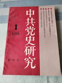 中共党史研究创刊号