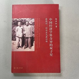 中国经济学界奇异的双子星：薛明剑、孙冶芳兄弟评传