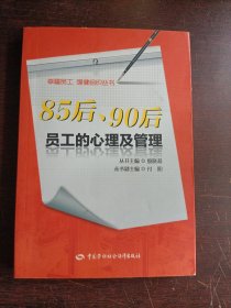 幸福员工强健组织丛书：85后90后员工的心理及管理