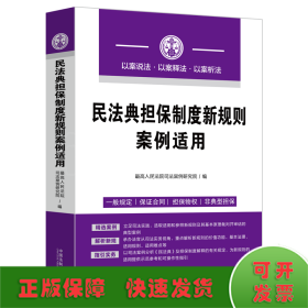 民法典担保制度新规则案例适用