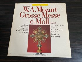 德版 莫扎特 莫扎特 c小调弥撒曲 无划痕 12寸LP黑胶唱片