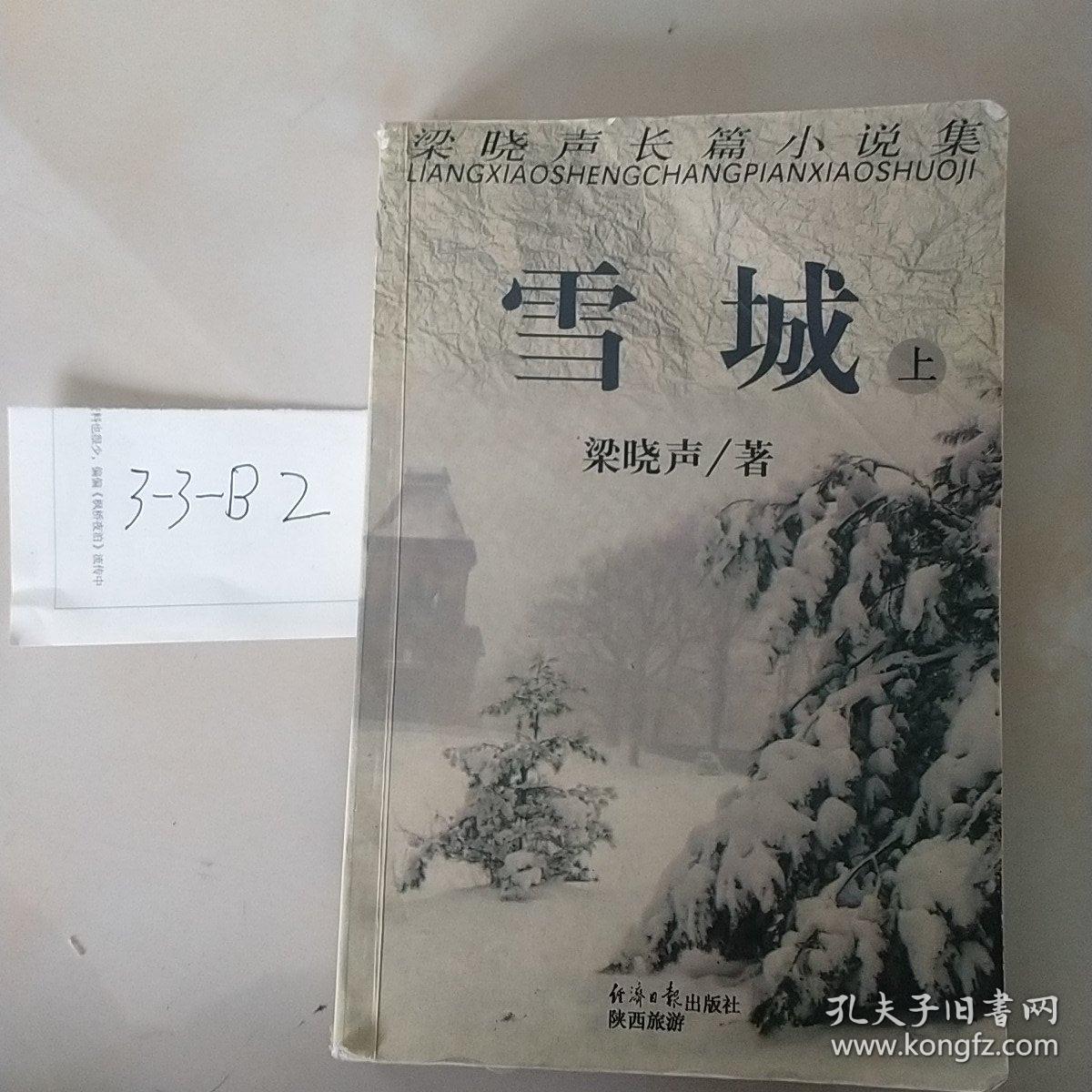 雪城（上，）：当代名家精品.梁晓声自选集