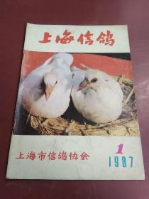 上海信鸽1987年第1期!