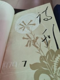 诗刊（1979年合订本）全二册，精装