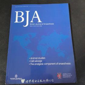 BJA: British Journal of Anaesthesia 医学学术麻醉外科原版外文英文学术论文期刊杂志2010年4月105卷393-554