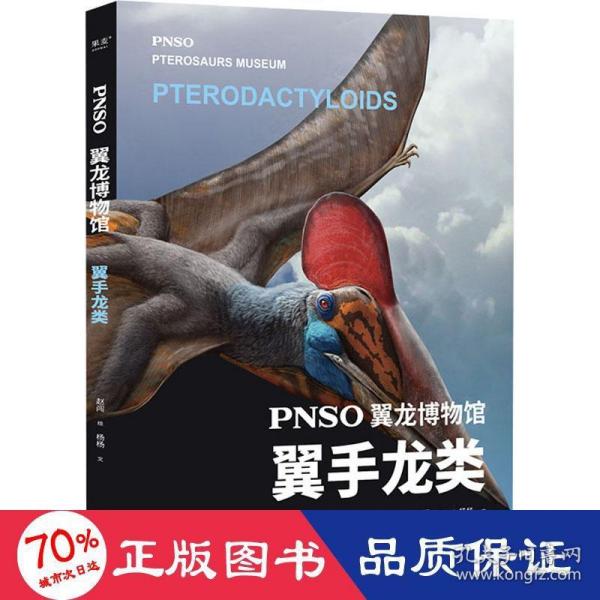 PNSO翼龙博物馆.翼手龙类（科学艺术家赵闯大成之作，再现翼龙称霸天空的史前时代，实现纸上观展体验，让孩子把翼龙博物馆搬回家）