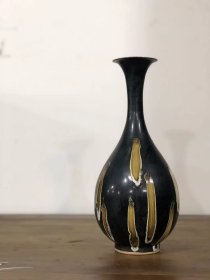 清代老窑玉壶春瓶，全品