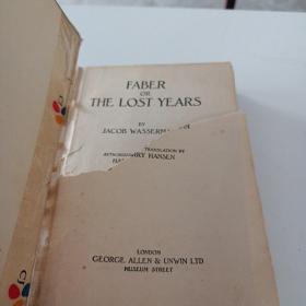faber or the lost years