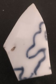 清代青花古瓷片(29)