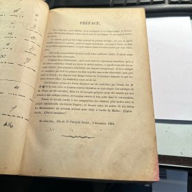 Dictionnaire francais   Chinois   1884年 法汉常谈   保证正版   和在售比较   扉页前面好像缺一页  正文完整  J88