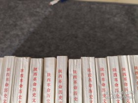 陕西革命历史文件汇集（21册全，陕西省档案馆编。）