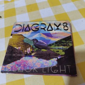 DIAGRAMS Black light 电子乐CD100包邮快递不包偏远地区