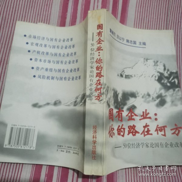 国有企业:你的路在何方:50位经济学家论国有企业改革