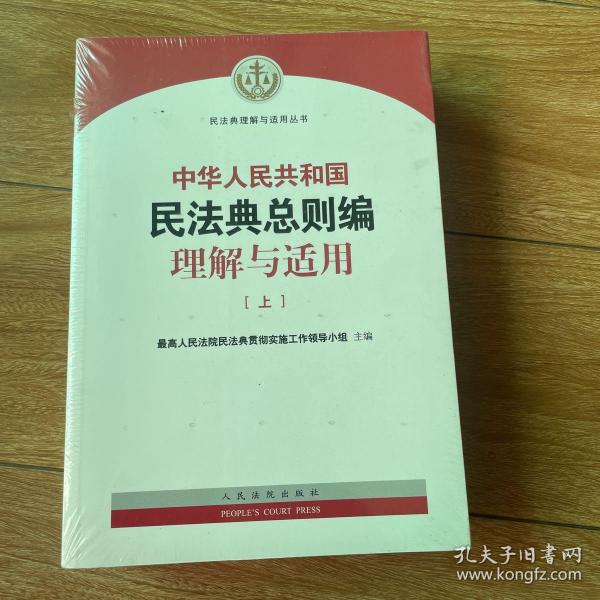 《中华人民共和国民法典总则编理解与适用》（上下）