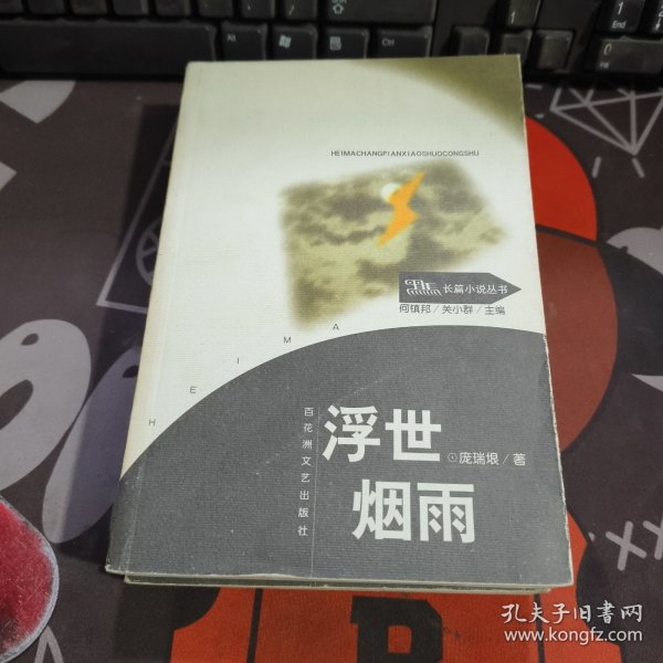 浮世烟雨.黑马长篇小说丛书（2000年一版一印仅3000册）