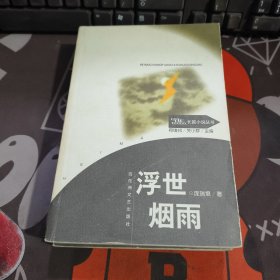 浮世烟雨.黑马长篇小说丛书（2000年一版一印仅3000册）