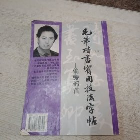 偏旁部首 毛笔楷书实用技法字帖