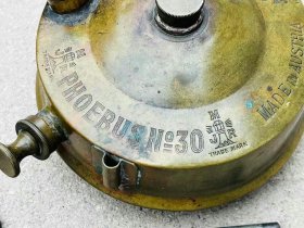 一战时期，奥地利汽化炉，一套炉子纯铜制作，炉身有铭文边款，包老保真货jsg