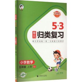 5·3单元归类复习 小学数学 5年级 下册 SJ 2024