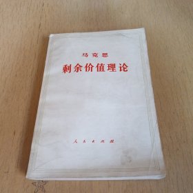 马克思剩余价值理论 第二册 上