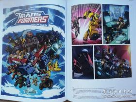 transformers a visual history 变形金刚 完全视觉史 变形金刚的艺术设定集