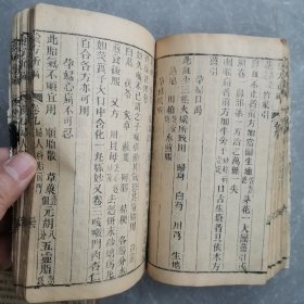 《验方新编》（六册线装清代木刻本）