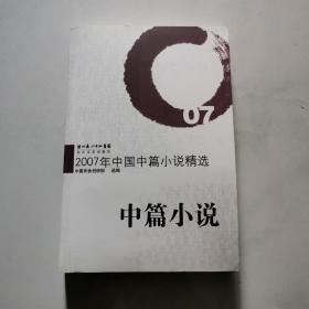 2007年中国中篇小说精选 中篇小说   长江文艺出版社   货号B5