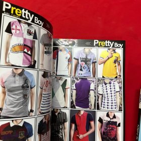 Pretty Boy 【2012年T恤】--8开服装原版杂志