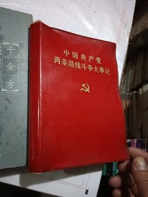 中国共产党两条路线斗争大事记