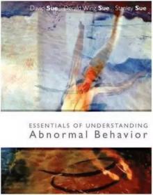 ESSENTIALS OF UNDERSTANDING Abnormal Behavior英文原版