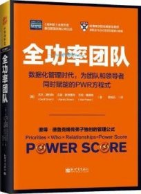 全功率团队：数据化管理时代，为团队和领导者同时赋能的PWR方程式