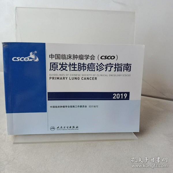 中国临床肿瘤学会(CSCO)原发性肺癌诊疗指南2019