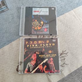 Pink Floyd日版宣传盘DVD，无底纸，只有单张封皮，盘面光洁无划痕。每张40