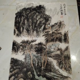 著名书画家张西华山水画