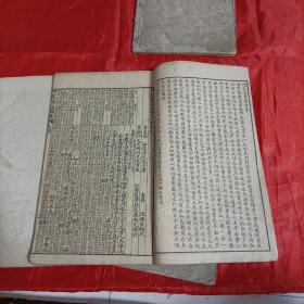 线装书，四书补注备旨，上海昌文书局。四册。内容完整，有一册封面缺一块。其他不错。