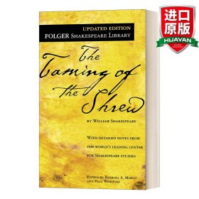 英文原版 The Taming of the Shrew 莎士比亚：驯悍记 Folger Shakespeare Library系列 英文版 进口英语原版书籍