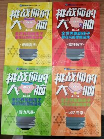 挑战你的大脑：疯狂数字、逻辑高手、记忆专家、智力风暴 四本合售