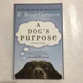 A Dog's Purpose A Novel for Humans 英文原版小说  平装