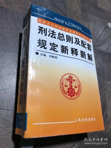 刑法总则及配套规定新释新解（第4版）