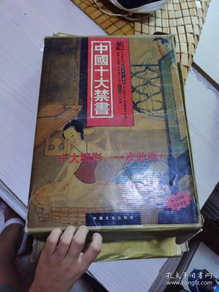 中国十大禁书：《剪燈新话》《醋葫芦》《品花宝鉴》《隔簾花影》《国色天香》《飞花艳想》《空空幻》《玉楼春》《红楼春梦》 《九尾龟》