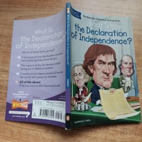 【预订】What Is the Declaration of Independence?