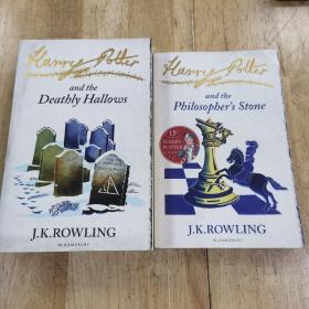 Harry Potter and the Deathly Hallows哈利波特与死亡圣器,Harry Potter and the Philosopher's Stone 哈利波特与魔法石，两本合售