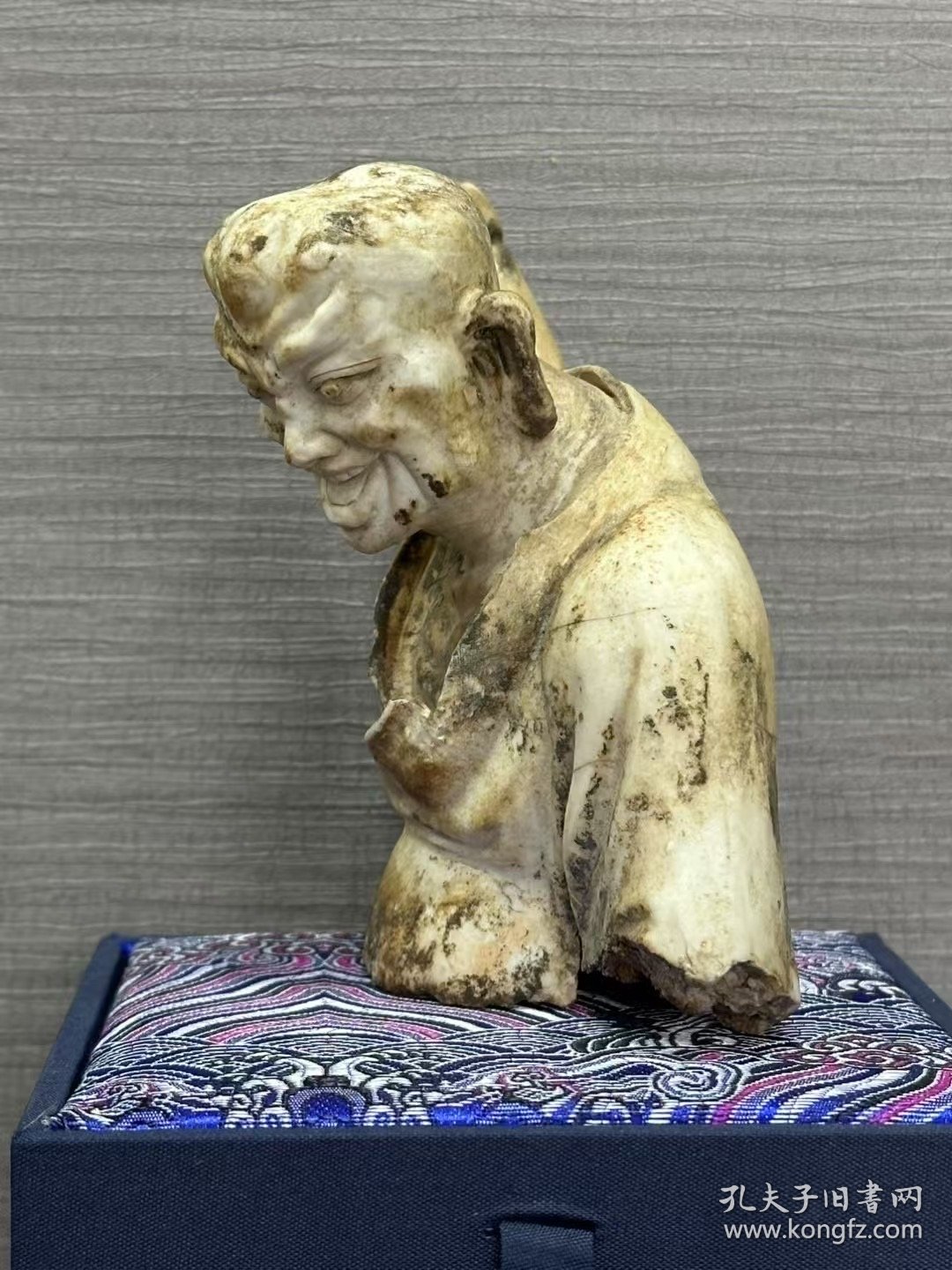 宋湖田窑素胎罗汉