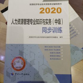 经济师中级2020 人力资源管理专业知识与实务（中级）同步训练2020 中国人事出版社